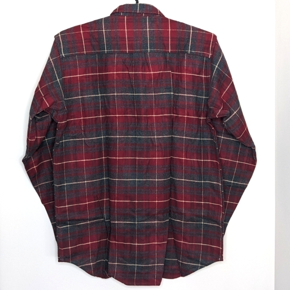 Nwt Field & Stream Flannel Plaid Button Down Polo… - image 2